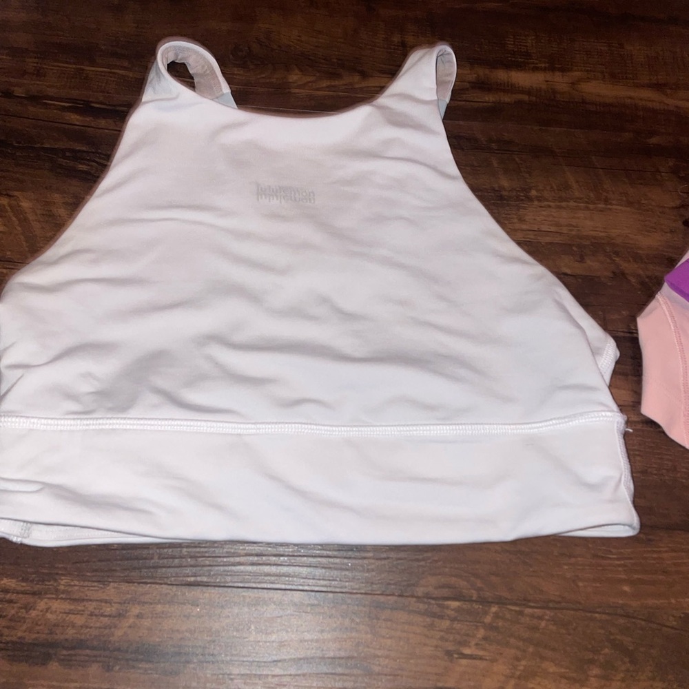 lululemon athletica White Sports Bra